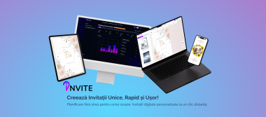 Invitatii digitale Pinvite